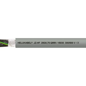 Helukabel OZ-HF 300/500V PVC Drag Chain Cable – 2x0.75 mm²