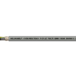 Helukabel F-CY-OZ 300/500V PVC Control Cable (number coded, screened) – 2x0.75 mm²