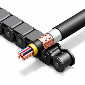 Shielded PVC Drag Chain